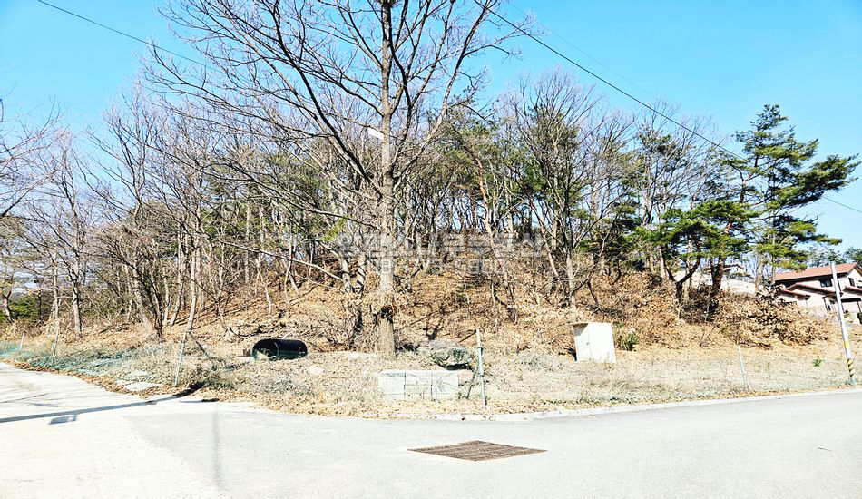 양평군 옥천면 신복리 마을 안 주택단지 개발지