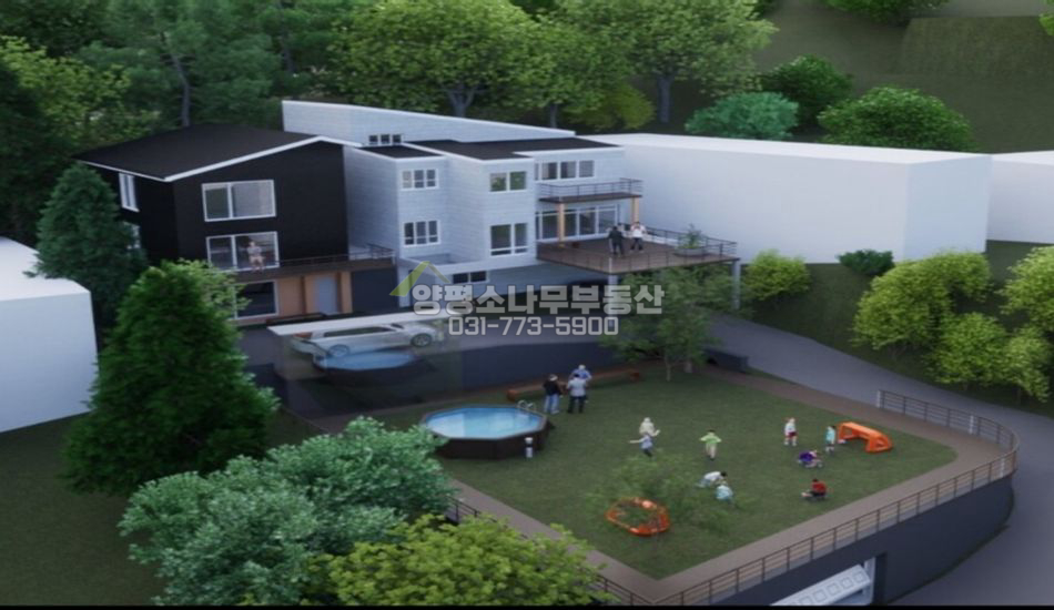 양평군 양서면 대심리 일부 남한강 조망 전원주택
