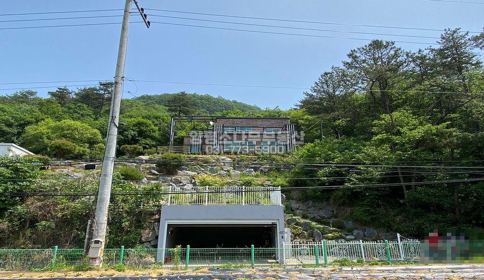 양평군 양서면 목왕리 높은 축대 대로변 전망좋은 집