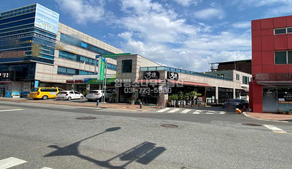 양평군 용문면 다문리 용문역 인근 대로변 상가주택