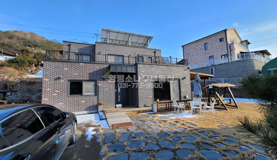 양평군 옥천면 용천리 관리상태 좋은 철콘주택/태양광5kw