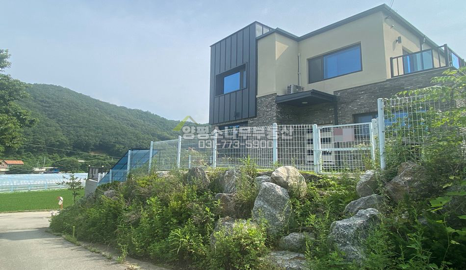 양평군 서종면 도장리 마을초입 모던주택