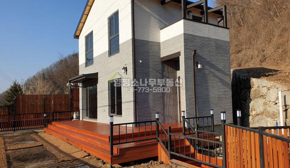 양평군 양서면 목왕리 모던주택/대로변/개별차고