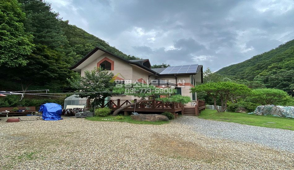 양평군 서종면 문호리 산자락 친환경 주택