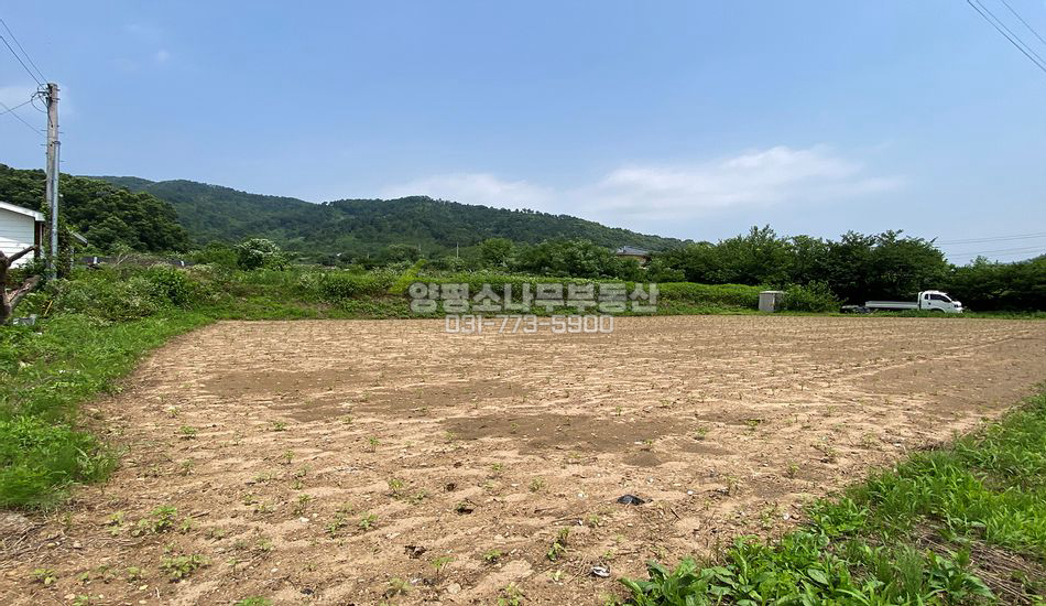 양평군 지평면 송현리 아늑한 동네 평지 주택지/계획관리