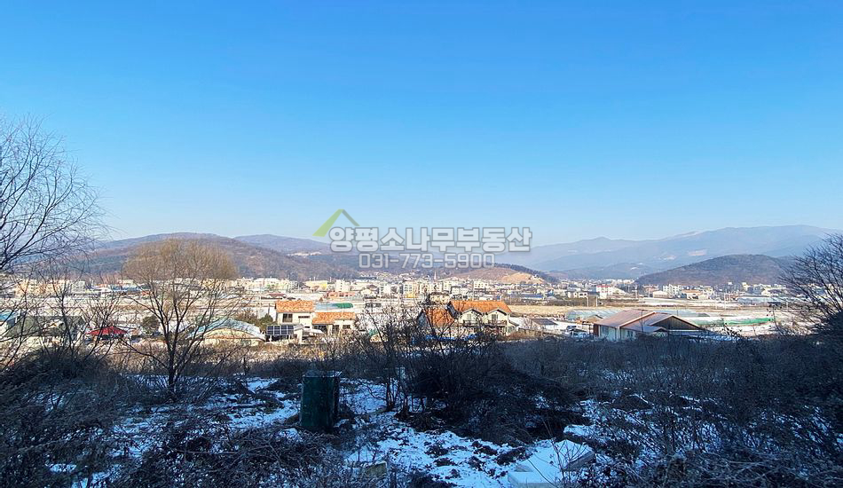 양평군 옥천면 옥천리 편의시설 도보 개발부지