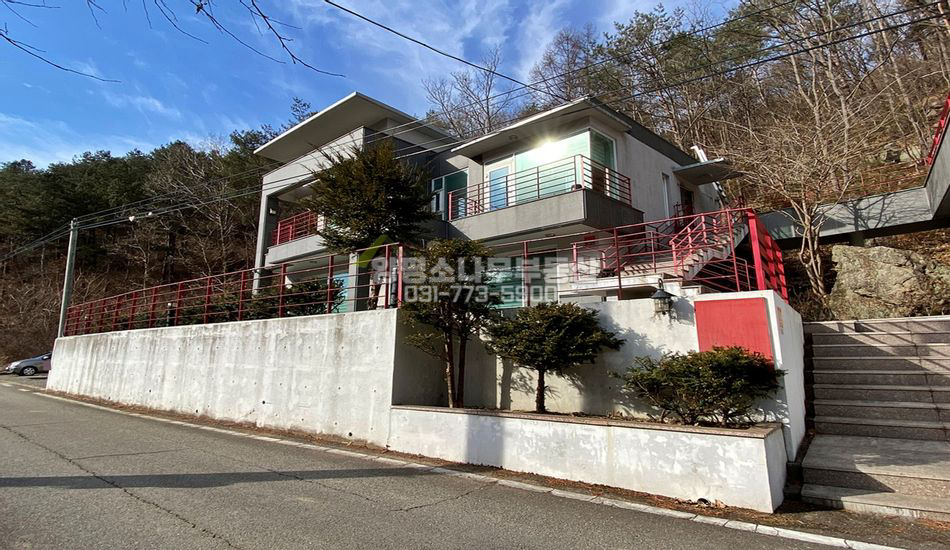 양평군 단월면 명성리 풍광좋은곳 주택2동 매매/펜션