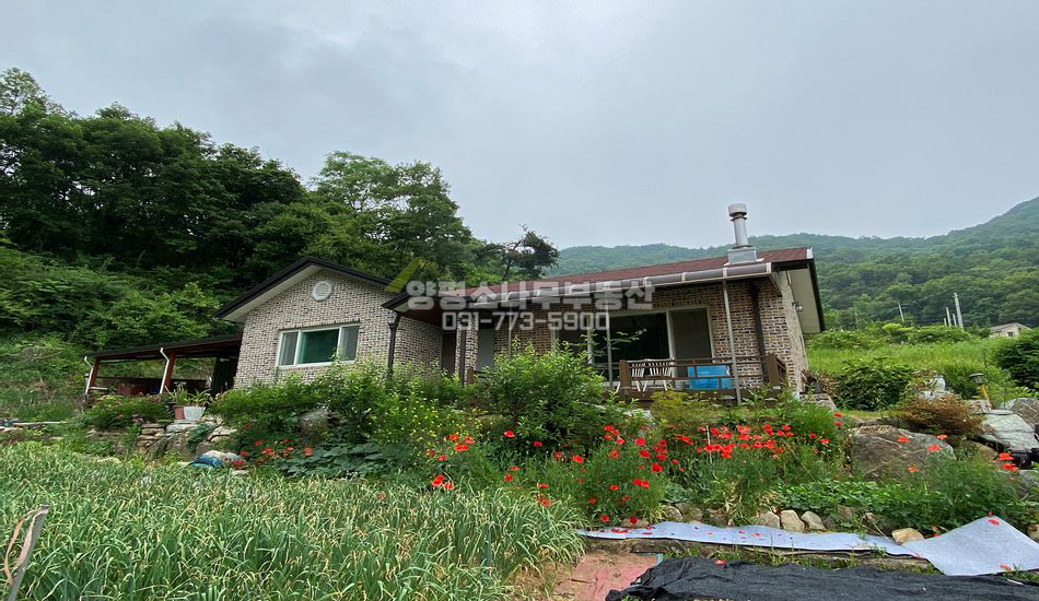양평군 강상면 병산리 한적한곳 전망좋은 단층주택