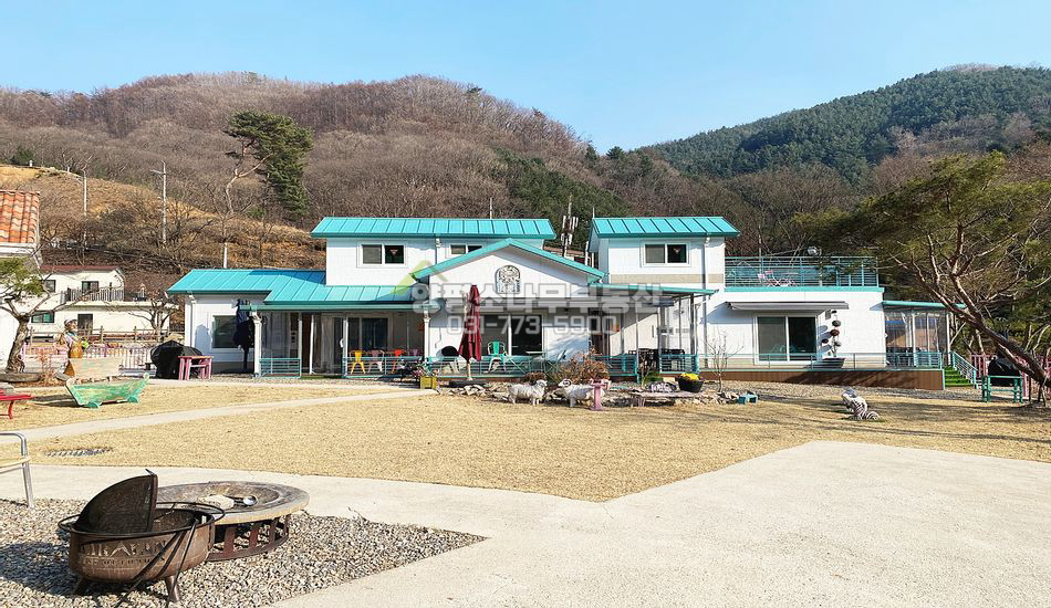 광주시 퇴촌면 우산리 관리잘된 건물2동/펜션/임대수익