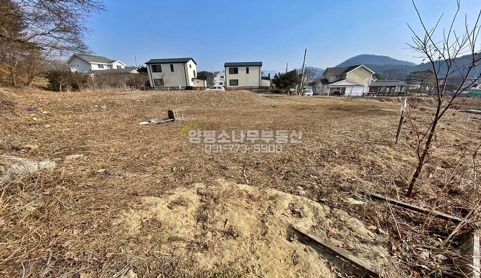 양평군 용문면 덕촌리 개울인근 평편한 주택지