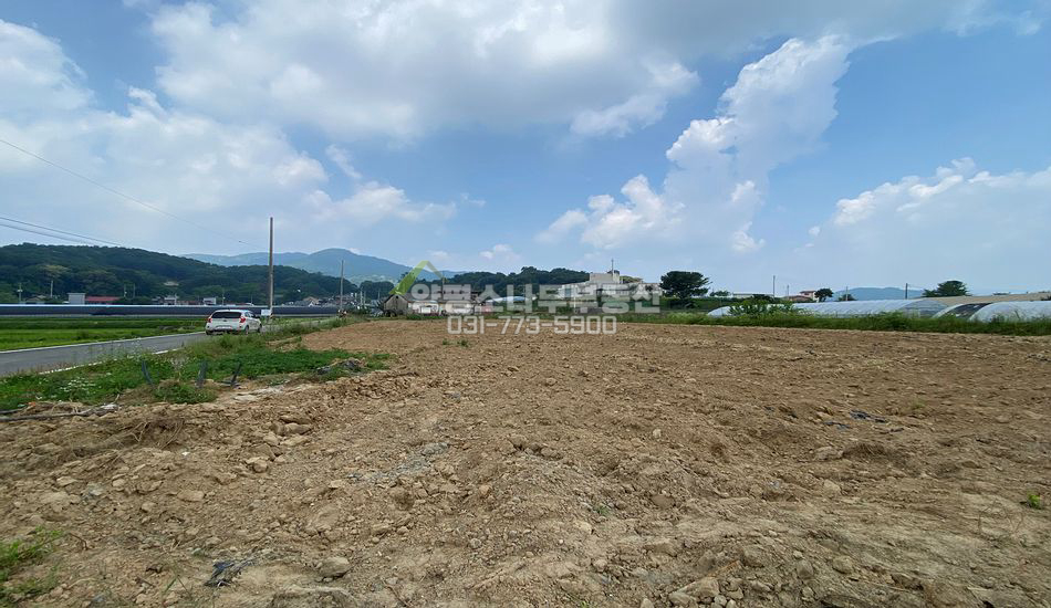 양평군 강상면 병산리 2면이 도로접한 부지/남양평IC인근