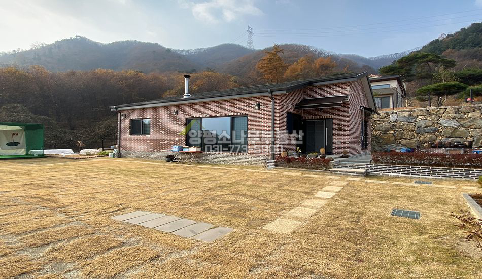 양평군 양서면 증동리 마을 깊숙한 곳 전망좋은 단층주택
