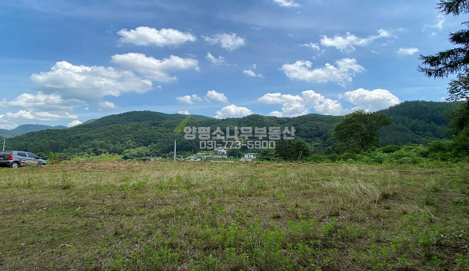 양평군 단월면 산음리 단지형 산자락 트인전망