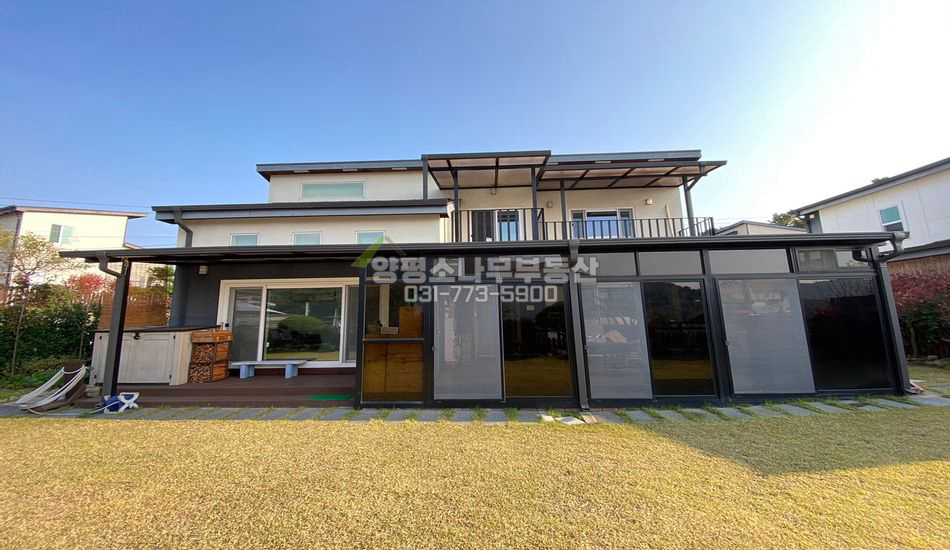 양평군 옥천면 아신리 언덕위 전망좋은 실속형 주택