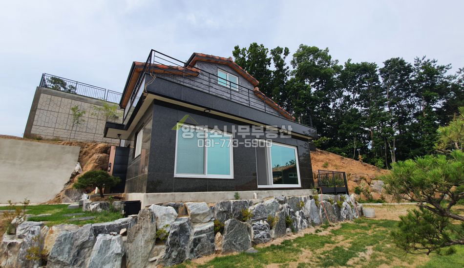 양평군 옥천면 신복리 영구 산조망 남향 견고한 신축/편백