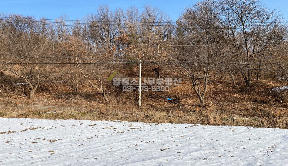 양평군 청운면 가현리 풍광좋은곳 주택지