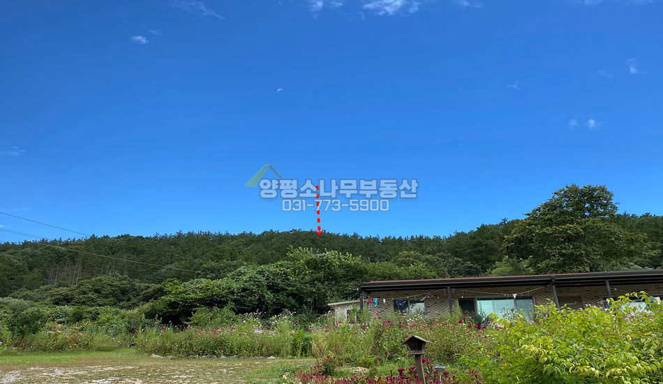 양평군 양동면 계정리 완만한 농지/맹지