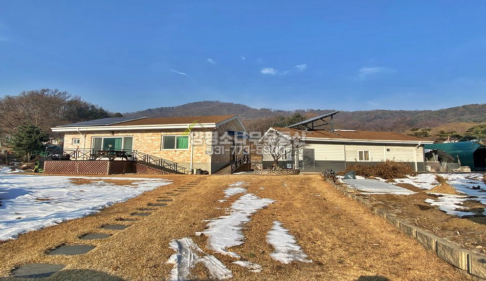 양평군 옥천면 신복리 마을 상단 텃밭넓은 주택/창고