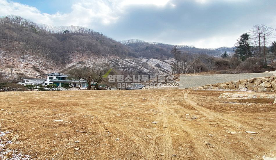 양평군 강하면 항금리 마을 깊숙한곳 주택지