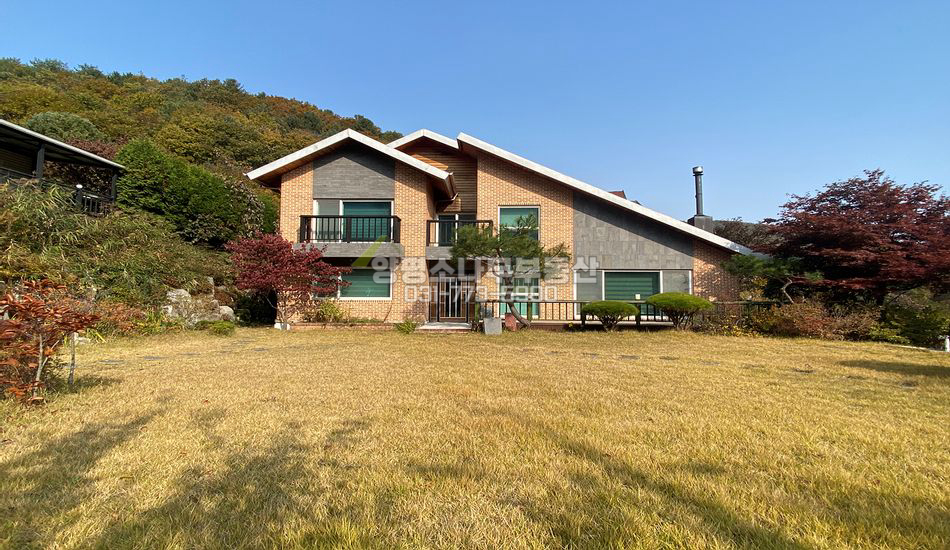 양평군 단월면 산음리 풍광좋은 곳 터넓은 전원주택
