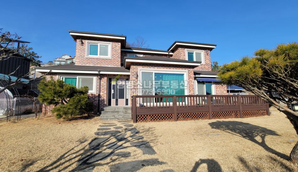 양평군 옥천면 신복리 마을안쪽 정남향 주택/태양광/월세가능