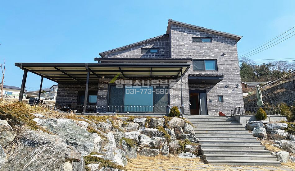 광주시 퇴촌면 원당리 마을상단 전망좋은 주택