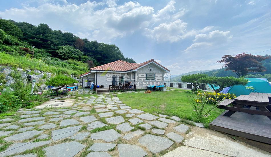 양평군 단월면 봉상리 마을상단 한적한곳 전망좋은집