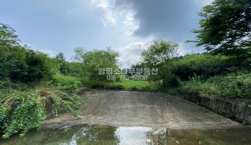 양평군 지평면 망미리 2차선도로접함/2면이 맞닿음