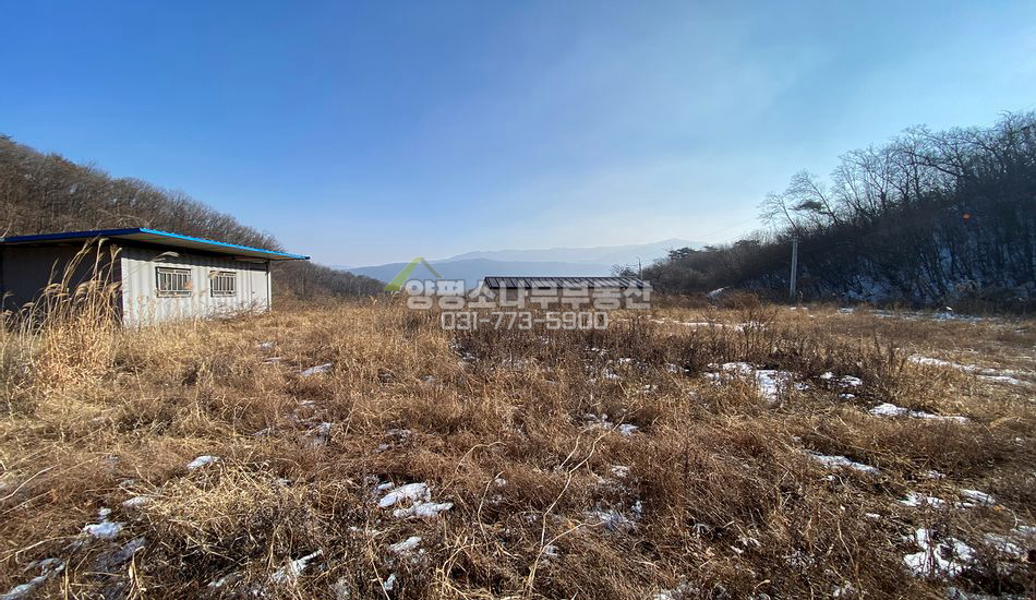 양평군 강하면 동오리 마을 안쪽 토목완료 경관좋은곳