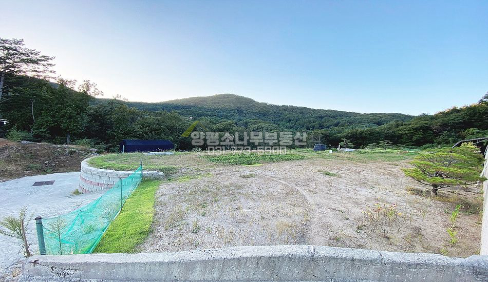 양평군 옥천면 신복리 정남향 전망좋은 주택지