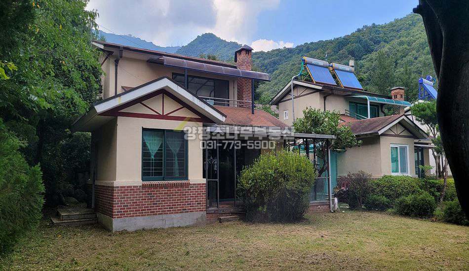 양평군 용문면 연수리 산세좋은 곳 평지 운치있는집