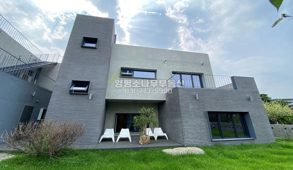 양평군 강상면 교평리 완성도 높은 디자인 신축주택