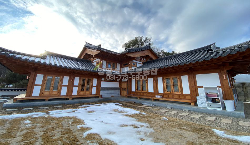 양평군 개군면 하자포리 한옥단지 내 멋진 한옥주택