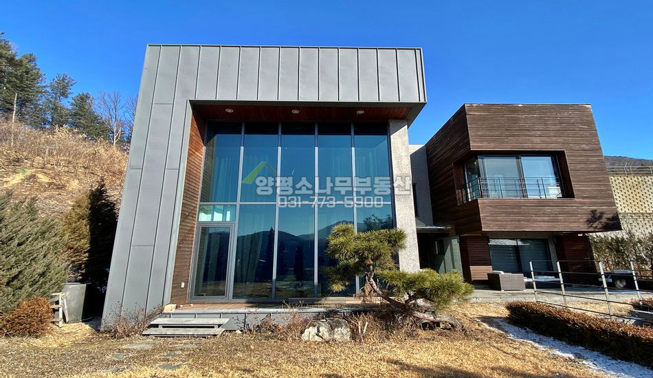 가평군 설악면 사룡리 청평호 조망 단지형 모던주택