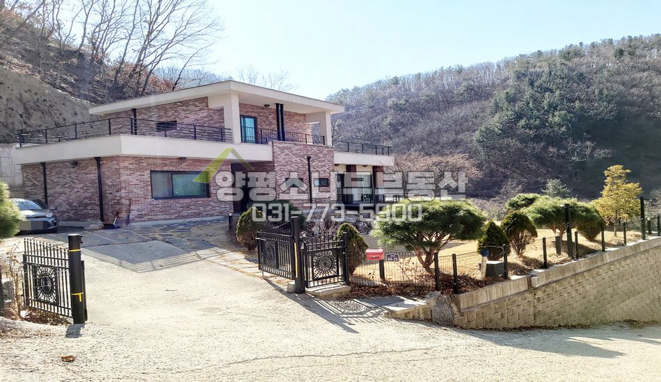 양평군 서종면 문호리 북한강 조망 신축 철콘 주택