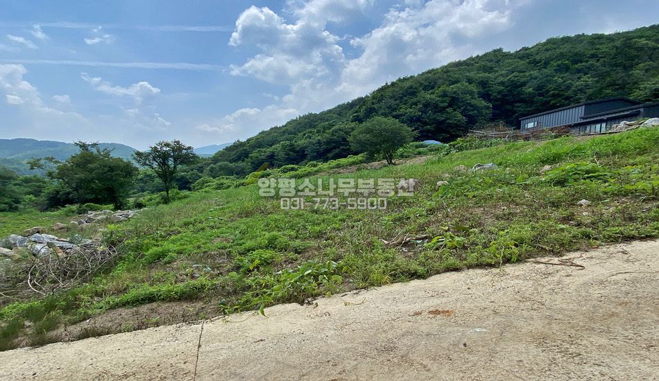 양평군 청운면 삼성리 국유림 둘러싸인 주말농장/주택지
