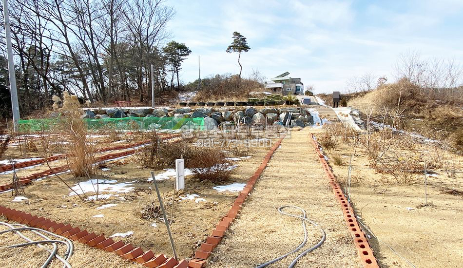 양평군 개군면 공세리 원덕역 흑천변 주택지