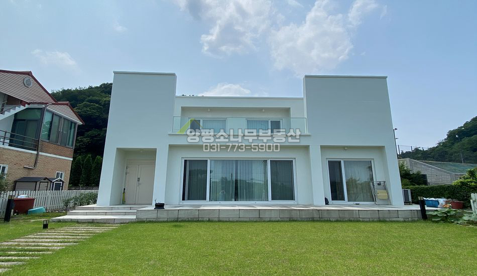 양평군 강상면 신화리 화이트 산뜻한 2층주택/옵션有