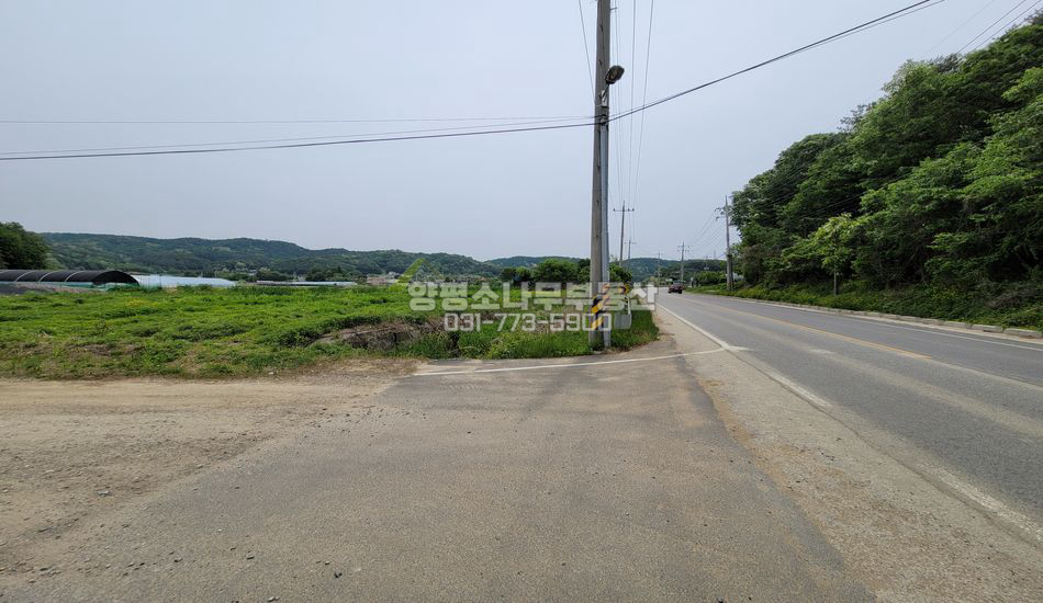 양평군 개군면 불곡리 37번 국도 대로변 절대농지