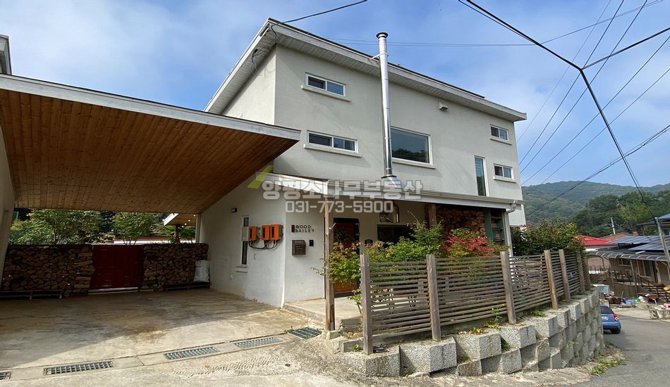 광주시 퇴촌면 정지리 작업실 딸린 전원주택