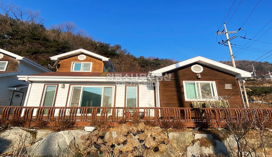양평군 옥천면 용천리 앞마당 텃밭넓은 실속주택
