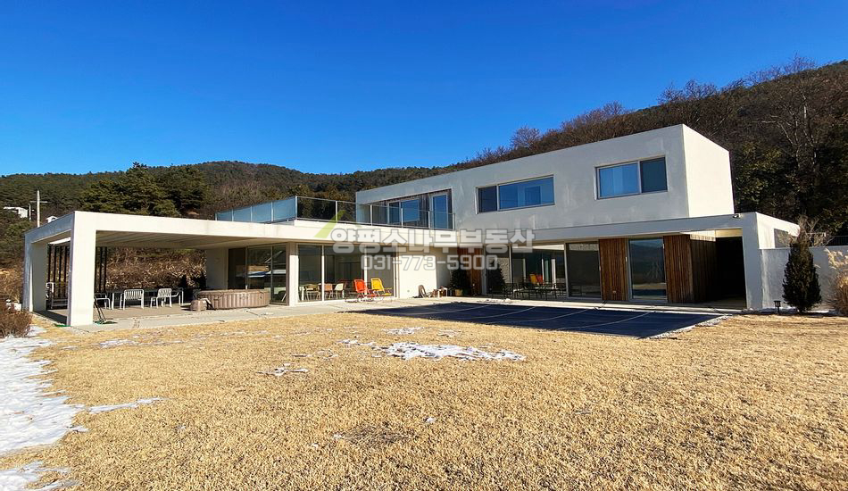 양평군 옥천면 신복리 마을상단 세련된 모던주택/펜션