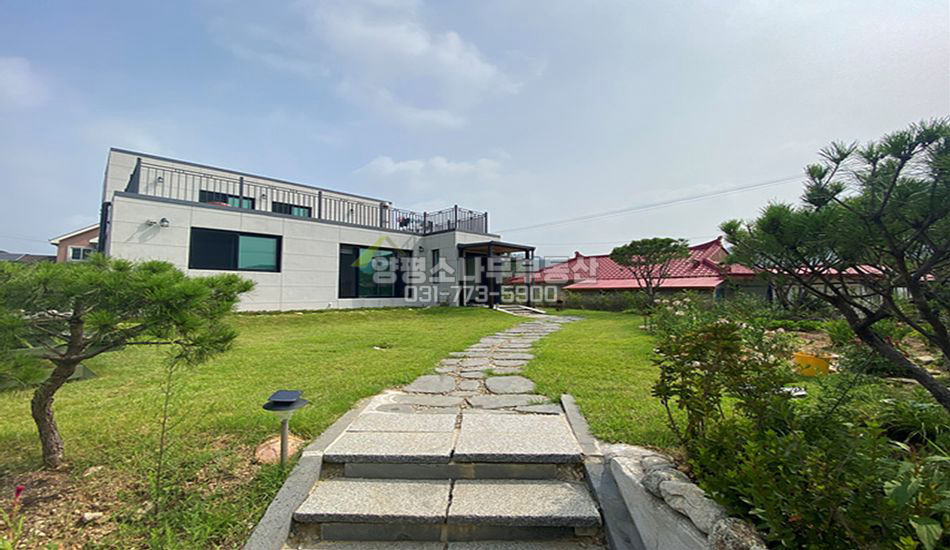 양평군 용문면 화전리 지방도 인근 마을 초입 신축주택