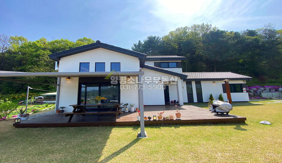 양평군 개군면 불곡리 산자락 프라이빗 하우스