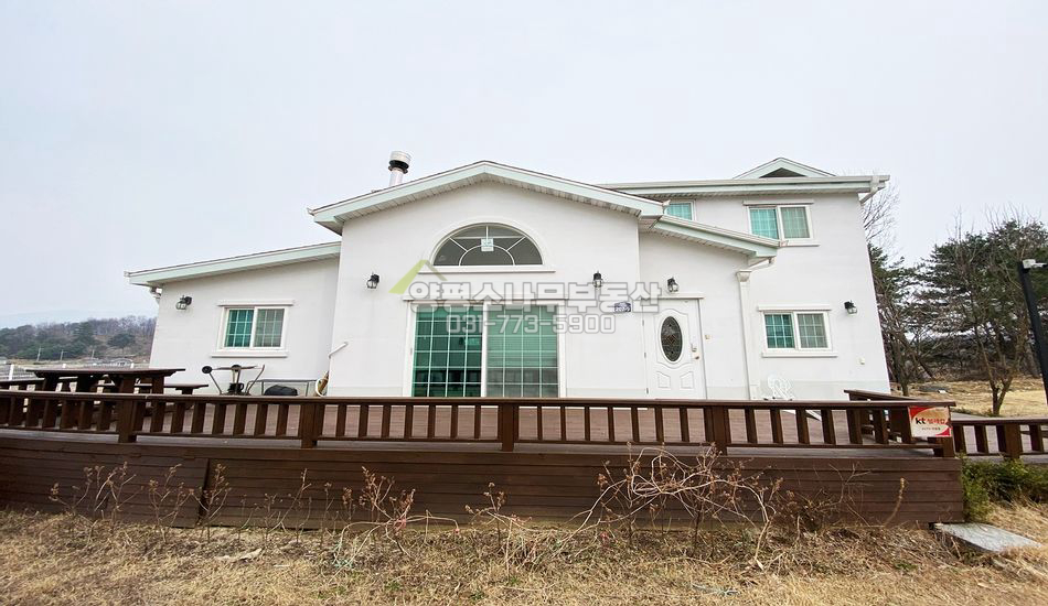 양평군 강상면 송학리 한적한 2차선변 단지형 평지 주택