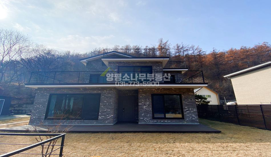 양평군 청운면 가현리 청정개울 인근 준신축 주택