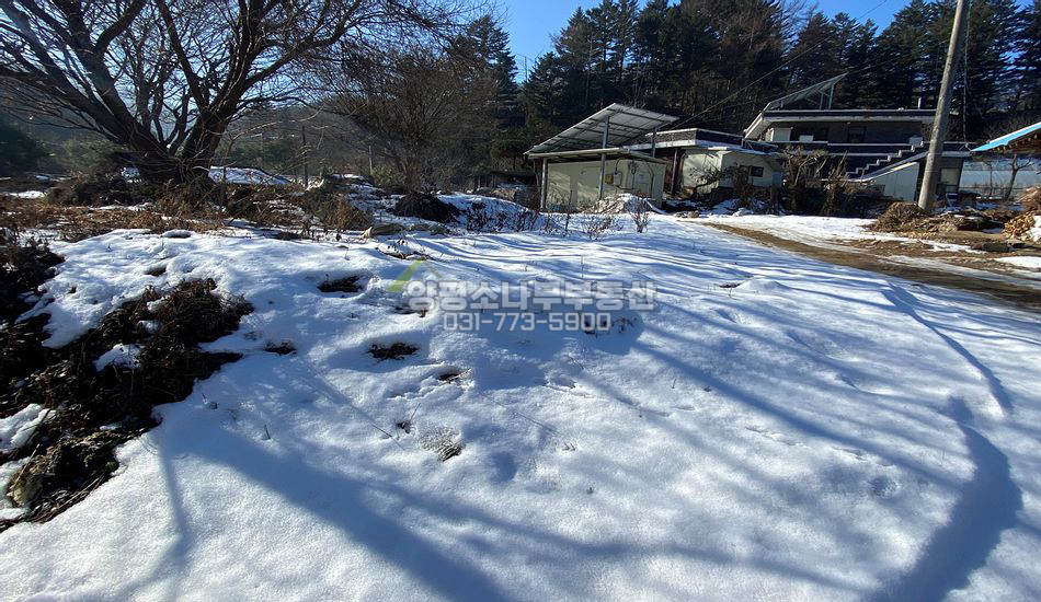 광주시 퇴촌면 우산리 지방도 인근 2면 도로접함