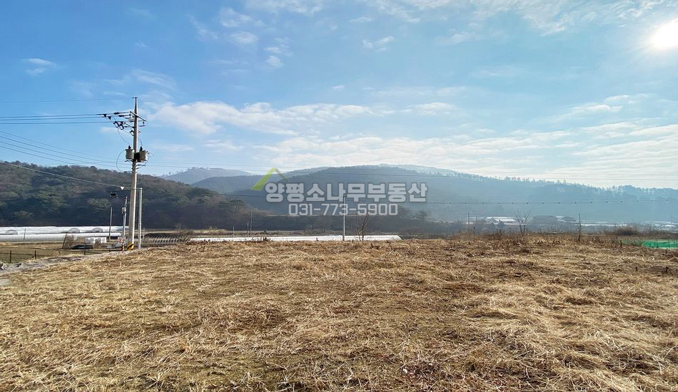 양평군 양동면 계정리 깔끔한 마을 토목완료