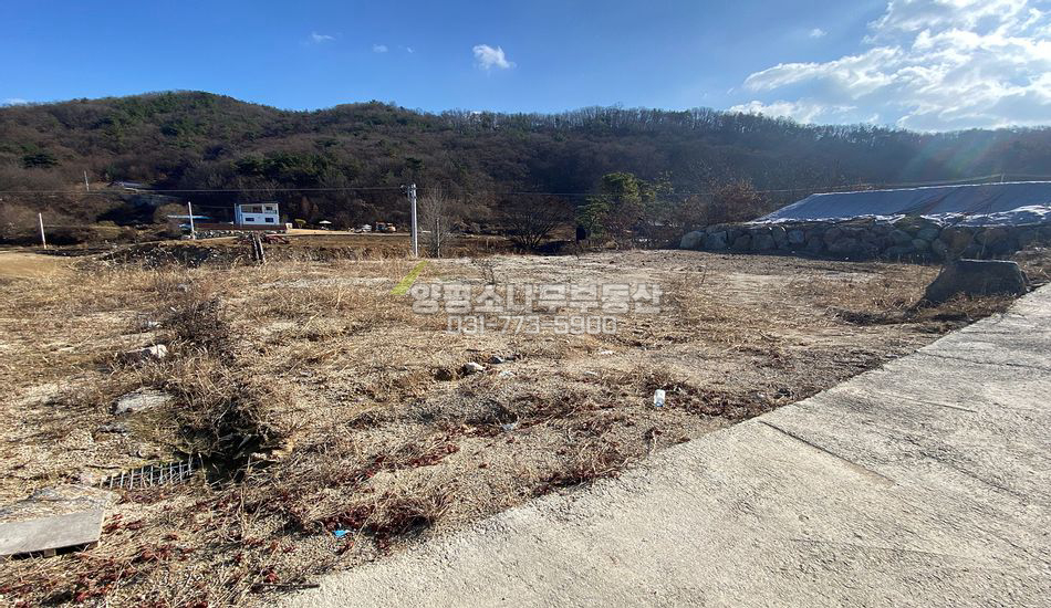 양평군 강하면 전수리 사방트인 토목완료 주택지