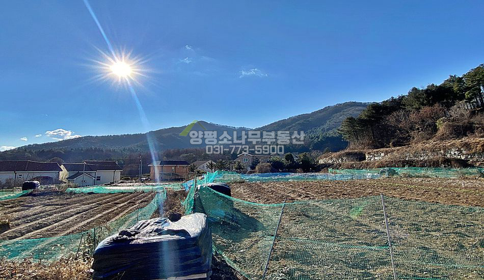 양평군 용문면 연수리 풍광좋은 주택지/계획관리